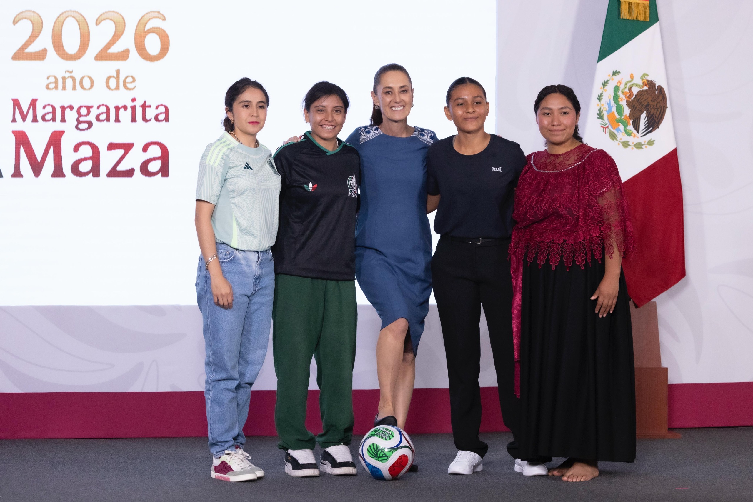 Conoce a las ganadoras del concurso Representa a México en la Inauguración del Mundial